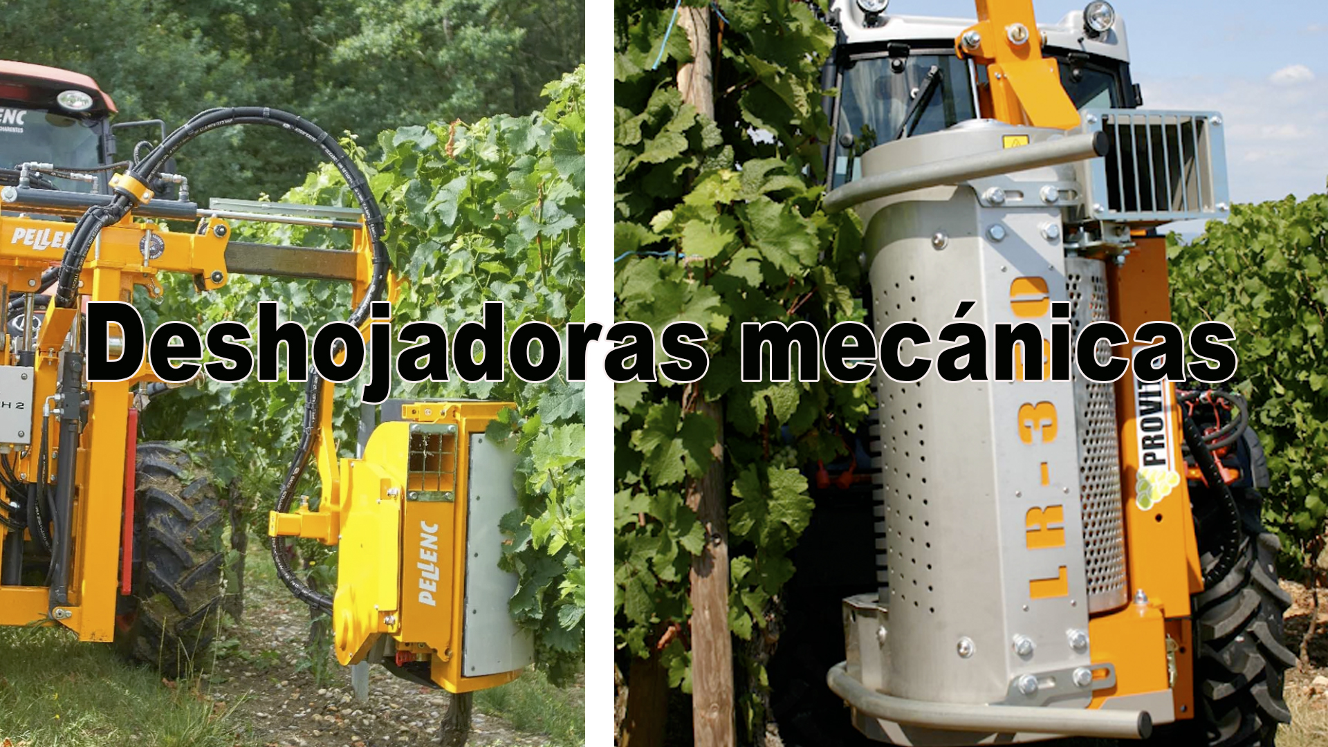 Deshojadora mecánica