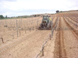 Metodología en el tratamiento contra Enfermedades de la Madera de la Vid (EMV) a través del suelo.